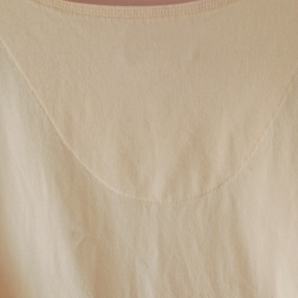 delicates Pale Yellow Mini Pocket Dress, Sz M - Picture 5 of 8